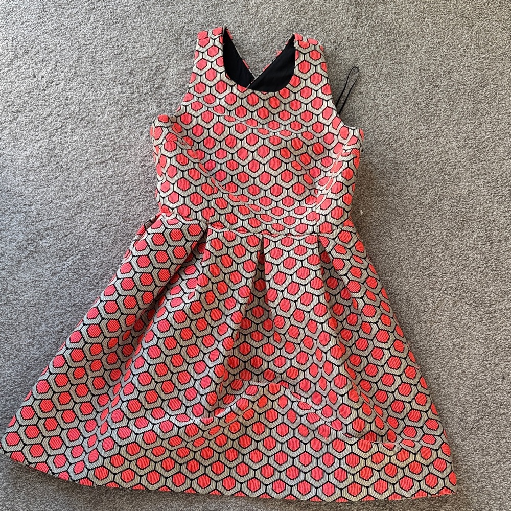 Stylish Geometric Patterned Dress - Picture 3 of 5